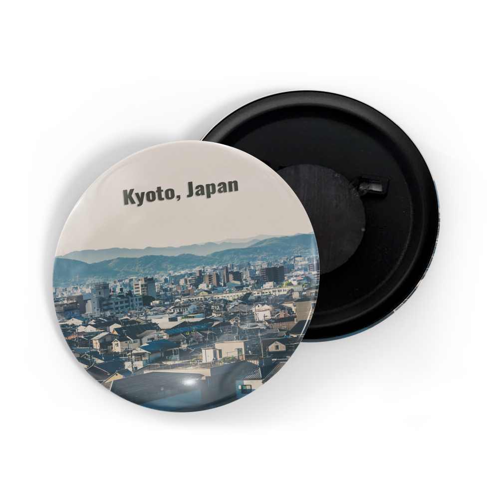 dhcrafts Fridge Magnet Multicolor Famous Tourist Place Kyoto, Japan Glossy Finish Design Pack of 1